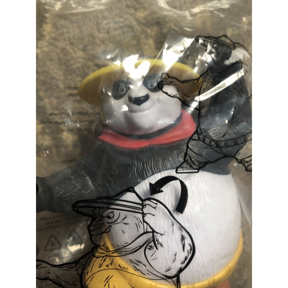 2024 Burger King Kung-fu Panda 4 Po Happy Meal Toy New - Picture 2 of 4